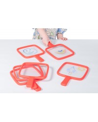Molduras Mágicas - See-Through Learning Paddles - Pack de 6 Molduras Mágicas - See-Through Learning Paddles - Pack de 6